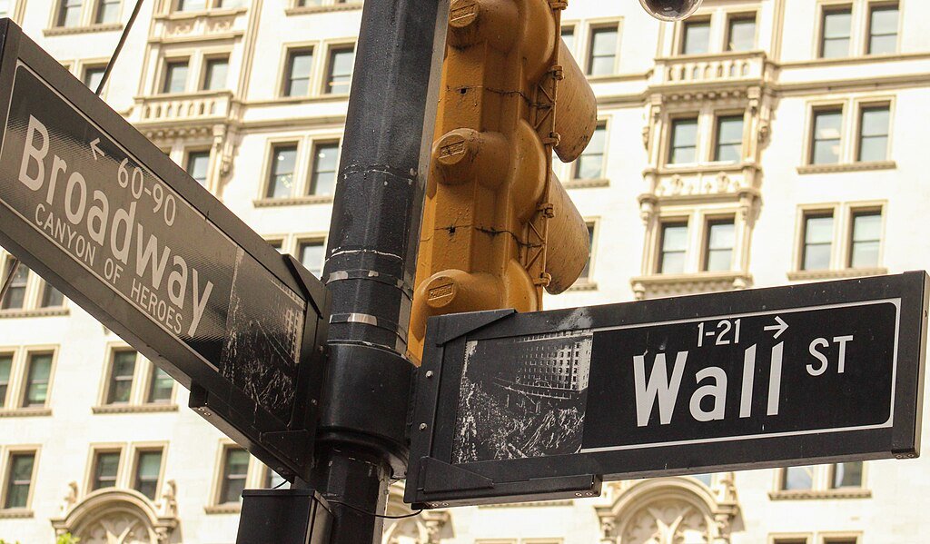 wall street sign