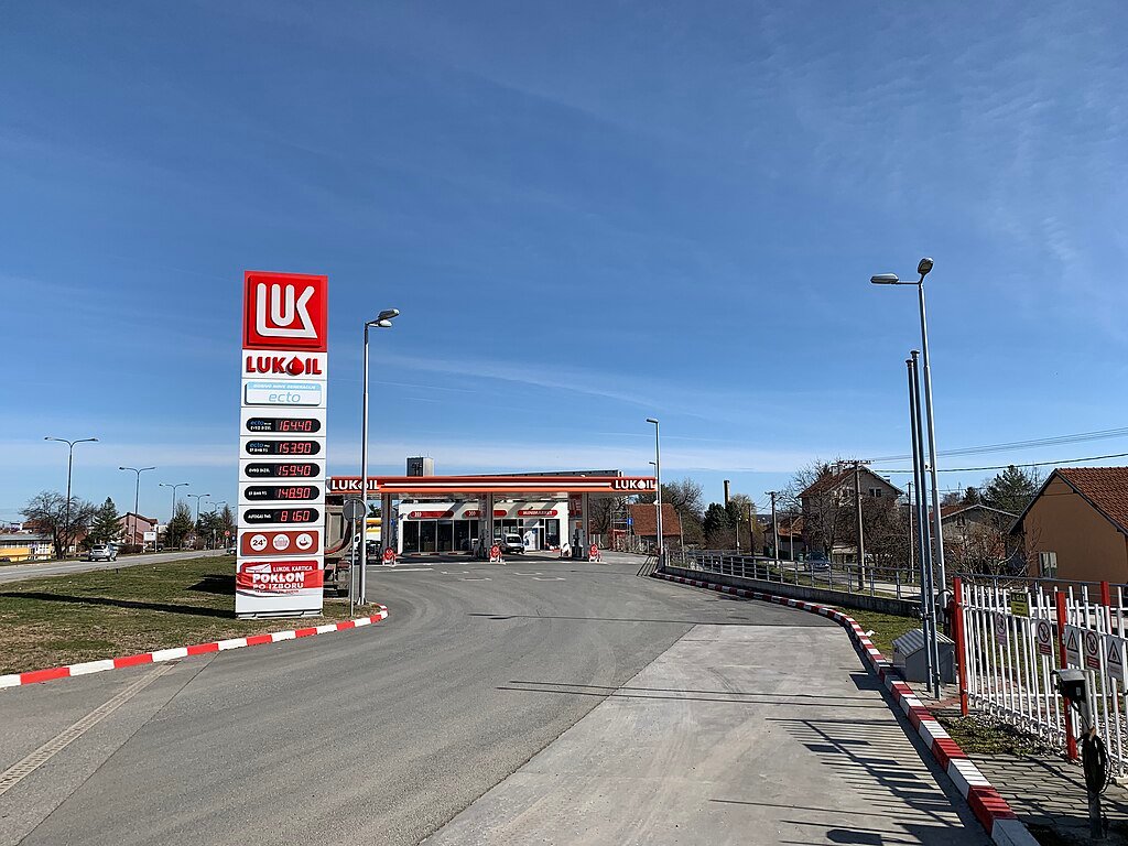 Lukoil gas station