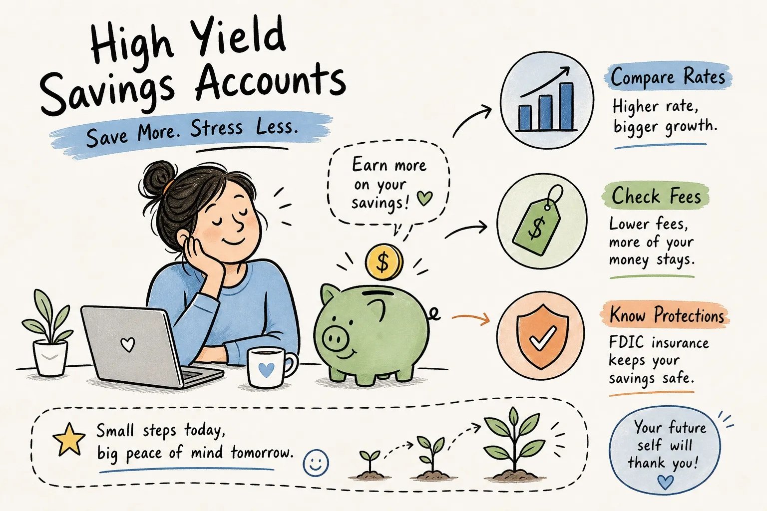 High yield savings account